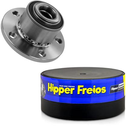 Imagem de Par Cubo Roda Dianteiro Polo 1.6 1.8 03 a 15 Hipper Freios