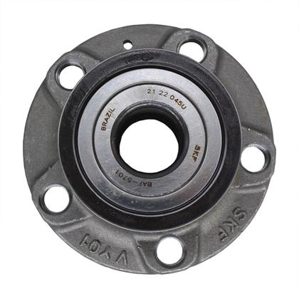 Imagem de Par Cubo Roda Traseiro Com Rolamento Abs Polo Original Skf VKBC4223
