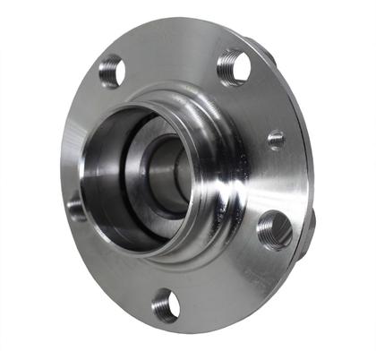 Imagem de Par Cubo Roda Traseiro Com Rolamento Abs Polo Original Skf VKBC4223