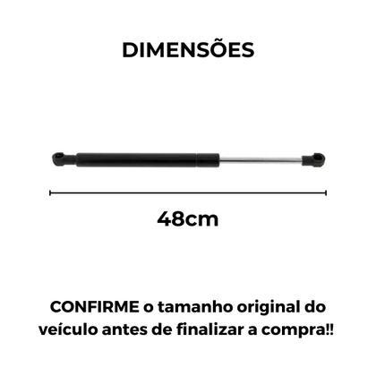 Imagem de Par de amortecedor de porta malas Volkswagen Fox Crossfox 2004 2005 2006 2007 2008 2009 2010 2011 2012 2013 2014 2015 2016 2017 2018 2019 2020 2021