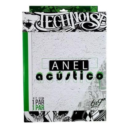 Imagem de Par De Anel Acústico Technoise 6x9 Polegadas com Espuma Adesiva