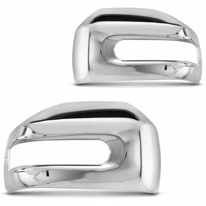 Imagem de Par De Aplique Cromado Retrovisor Idea Adventure Locker 08/10 - Strada/Palio Adv Locker 08