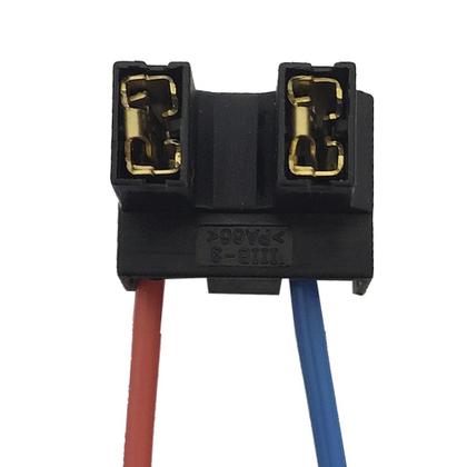 Imagem de Par De Chicotes Soquete Lâmpada H7 Conector Plug Farol