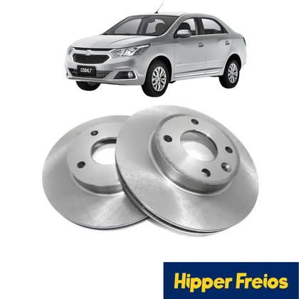 Imagem de Par De Disco Dianteiro - Cobalt 2012 Em Diante / Joy 2020 Em Diante / Onix 2013 A 2019 / Prisma 2013 A 2019 - Hf51C