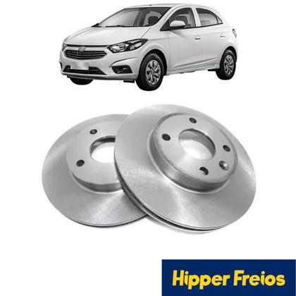 Imagem de Par De Disco Dianteiro - Cobalt 2012 Em Diante / Joy 2020 Em Diante / Onix 2013 A 2019 / Prisma 2013 A 2019 - Hf51C