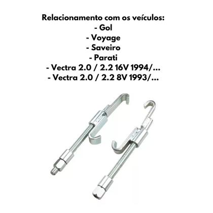 Imagem de Par de encolhedores para molas da suspensão traseira do VW Gol, Parati, Saveiro, Toyota Corolla e Hyundai Sonata. - Raven