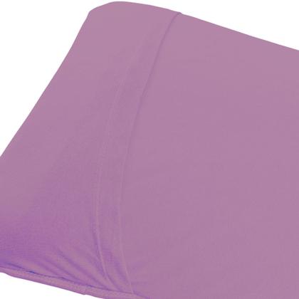 Imagem de Par de Fronha Para Travesseiro Liso 100% Algodão Em Malha