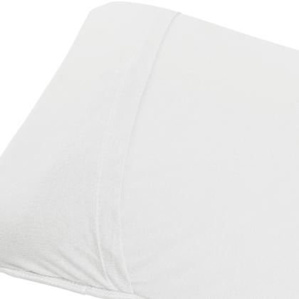 Imagem de Par de Fronha Para Travesseiro Liso 100% Algodão Em Malha