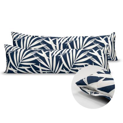 Imagem de Par De Fronha Xuxão 1,30m x 0,40cm Capa Travesseiro Corpo Grande C/ Zíper 180 Fios Estampado