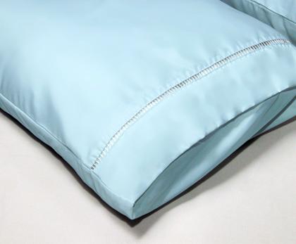 Imagem de Par de Fronhas Avulsas Micropercal Cores Lisas Ponto Palito