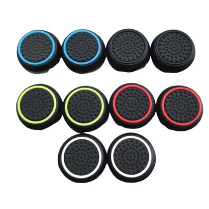 Imagem de Par De Grips VERDE Para Analógico Controle de videogame joystick
