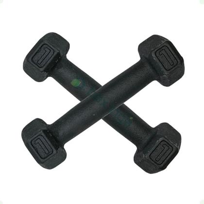 Imagem de Par de Halteres Sextavado - 1 Kg