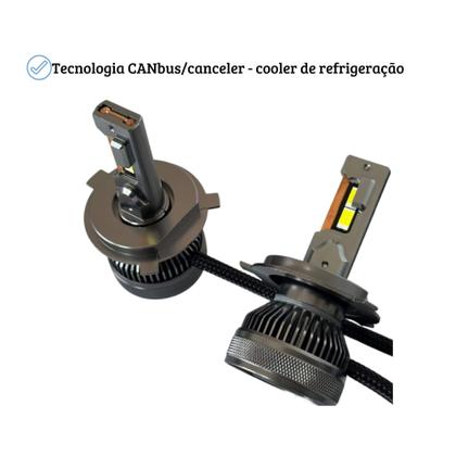 Imagem de Par de Lâmpada LED Automotiva Ultra Extreme White H4 Uppertech - 4954