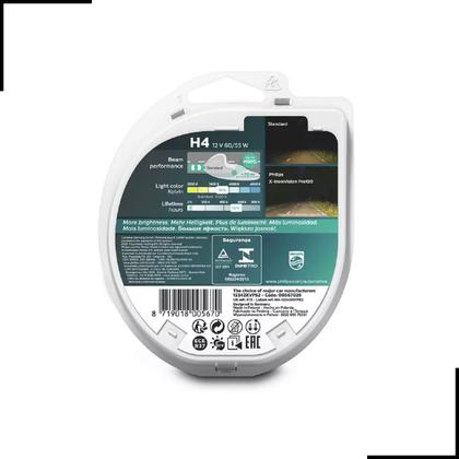 Imagem de Par de Lâmpadas Farol Ford Belina Philips H4 XtremeVision 150% + Luz