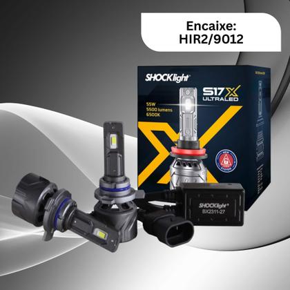 Imagem de Par de Lâmpadas LED Ultraled S17X HIR2/9012 6500K 5500 Lumens 9~18V Shocklight - SLL-179012X