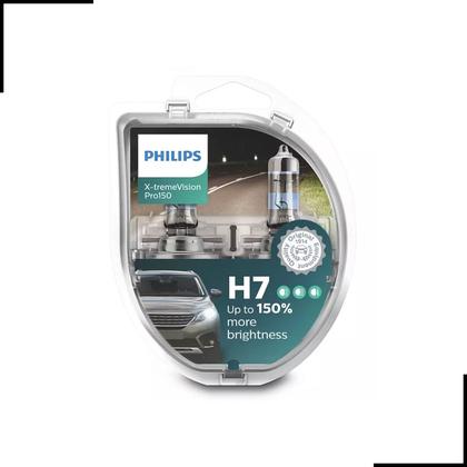 Imagem de Par de Lâmpadas Nissan Primera 1997-2000 H7 XtremeVision 150% + luz