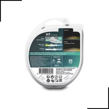 Imagem de Par de Lâmpadas Nissan Primera 1997-2000 H7 XtremeVision 150% + luz