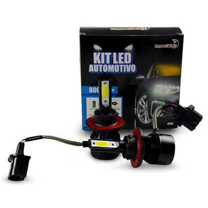 Imagem de Par de Lâmpadas Ultra Led 8000 Lumens 36W Farol Tipo Xênon Vários Modelos - Importway