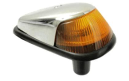 Imagem de Par de lanterna dianteira  com capa cromada vw fisca todos