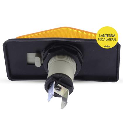 Imagem de Par de Lanterna Pisca Seta Lateral Fiat Uno Mille Prêmio Elba Fiorino 1985 a 2013