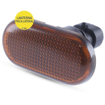 Imagem de Par de Lanterna Pisca Seta Lateral + Soquete Renault Clio Scenic Duster Kangoo Master
