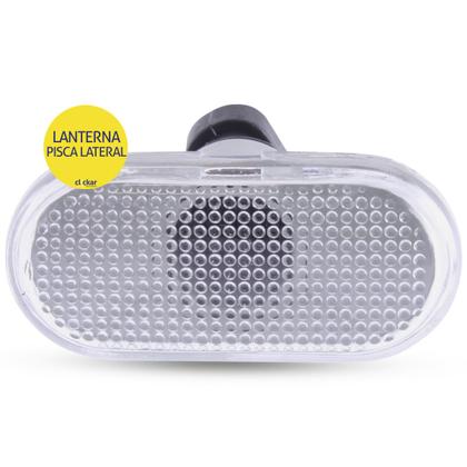 Imagem de Par de Lanterna Pisca Seta Lateral + Soquete Renault Clio Scenic Duster Kangoo Master
