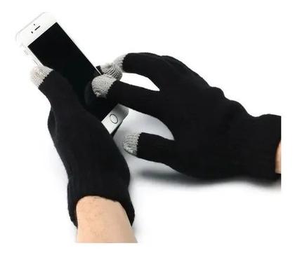 Imagem de Par De Luva Frio Touch Screen Digitar Celular Tablet Cores Sortidas