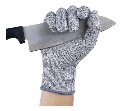 Imagem de Par De Luvas Anti-corte Kit c2 uni Profissional Resistente Segurança