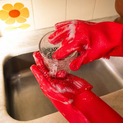 Imagem de Par de Luvas Para Limpeza - Mozcada