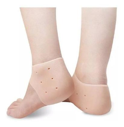 Imagem de Par De Meias Silicone Proteção Calcanhar Tam. Único