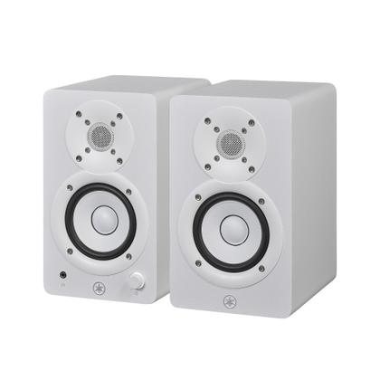 Imagem de Par de Monitores de Referência Ativo de 2 Vias HS 3WH Branco Yamaha