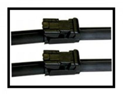 Imagem de Par de Palhetas para Limpador de Parabrisa Dianteiro Citroen Aircross ano 2011 2012 2013 2014