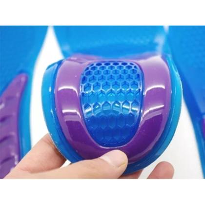 Imagem de Par De Palmilha Silicone Gel Ortopédica Anti Impacto