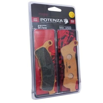 Imagem de Par de Pastilhas de Freio Dianteiro Cb 250f Twister Combi Brake Potenza