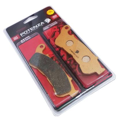 Imagem de Par de Pastilhas de Freio Dianteiro Cb 250f Twister Combi Brake Potenza