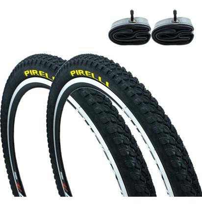 Imagem de Par De Pneus Pirelli Scorpion Mb2 26x2.00 + 2 Câmaras Kenda