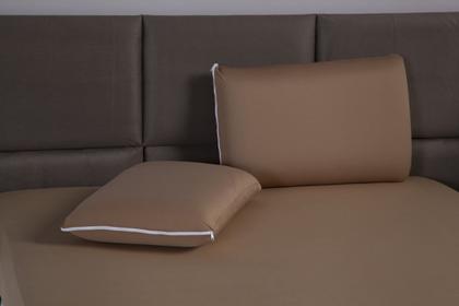 Imagem de Par de Protetores para Travesseiro Capa com Zíper Malha Gel Resistente Lisas