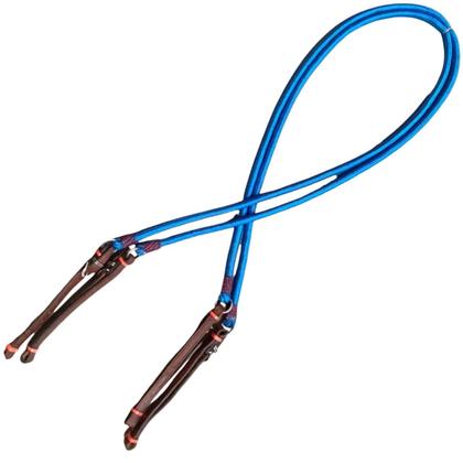 Imagem de Par de Rédea Corda Para Vaquejada Com Compoteira Couro