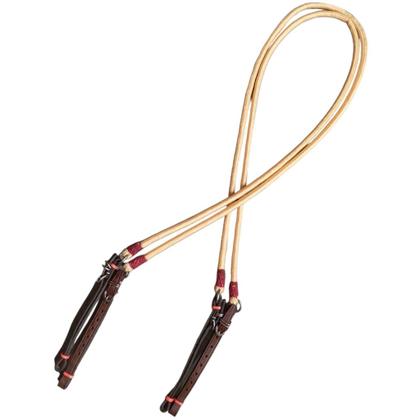 Imagem de Par de Rédea Corda Para Vaquejada Com Compoteira Couro