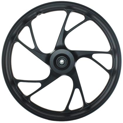 Imagem de Par de rodas de alumínio liga leve freio a disco CG150 CG160 Fan Titan ESD EX 2014 em diante rolamentos pé de galinha