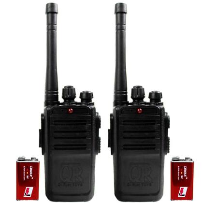 Imagem de Par de Walkie Talkies Telefone sem Fio Rádio de Comunicação