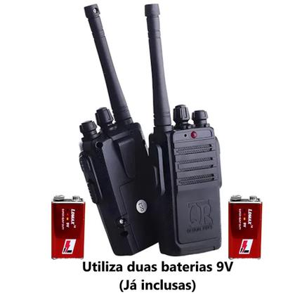 Imagem de Par de Walkie Talkies Telefone sem Fio Rádio de Comunicação