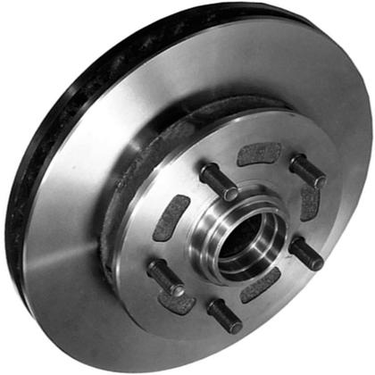 Imagem de Par Disco Freio Com Cubo Blazer 4x2 1997 a 11 Hipper Freios