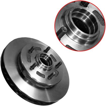 Imagem de Par Disco Freio Com Cubo Blazer 4x2 1997 a 11 Hipper Freios