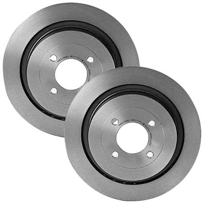 Imagem de Par Disco Freio Corolla 1.6 1.8 2003 a 2008 Dianteiro Ventilado Hipper Freios