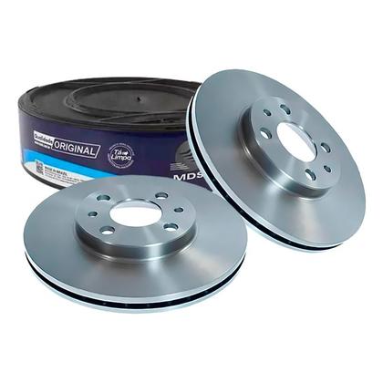 Imagem de Par Disco Freio Dianteiro Hb20s 1.0 12v Aspirado 2020 A 2022