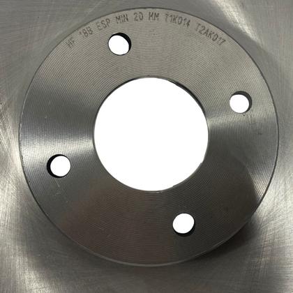 Imagem de Par Disco Freio Dianteiro Ventilado Focus Fiesta Ecosport 