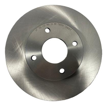 Imagem de Par Disco Freio Dianteiro Ventilado Focus Fiesta Ecosport 