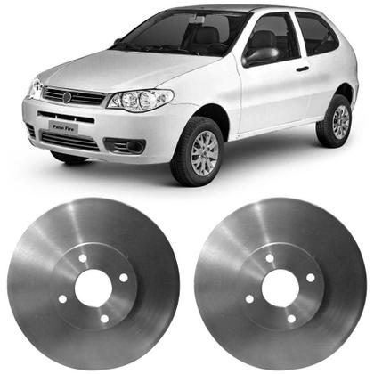 Imagem de Par Disco Freio Fiat Palio Uno 2008 a 2021 Dianteiro Ventilado Fremax BD8929
