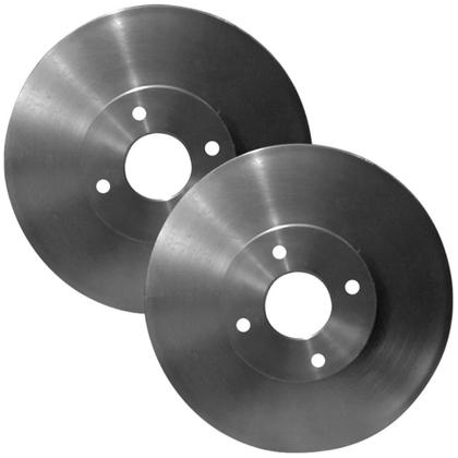 Imagem de Par Disco Freio Fiat Punto 2008 a 2017 Dianteiro Ventilado Hipper Freios